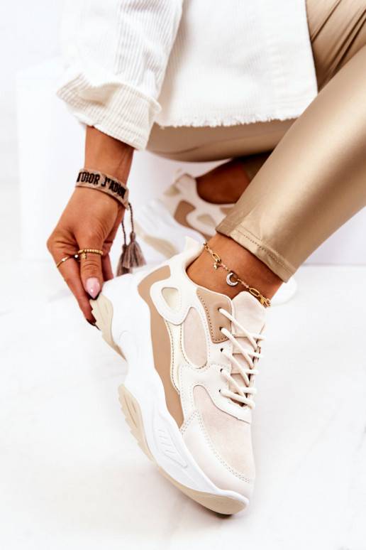 Sportinio stiliaus batai smėlio... Sportinio stiliaus batai smėlio...