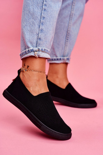 Sportbačiai Slip-on juodos...