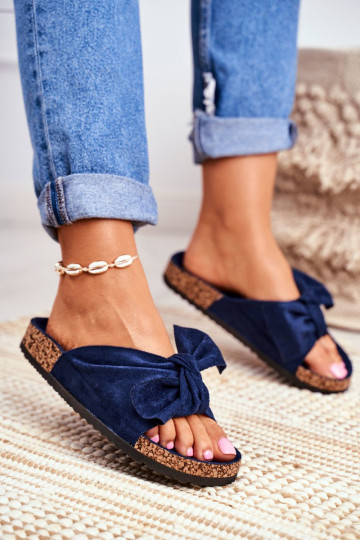 Šlepetės  tamsiai mėlynos... 2