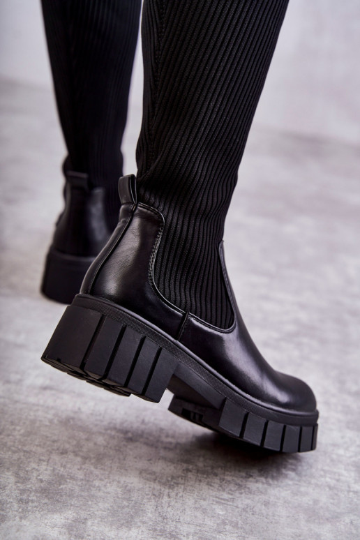 Juodi ilgaauliai batai  Austin