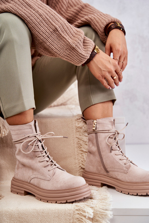 Aulinukai smėlio spalvos Afra Aulinukai smėlio spalvos Afra