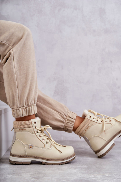 Šilti aulinukai smėlio spalvos Liv Šilti aulinukai smėlio spalvos Liv