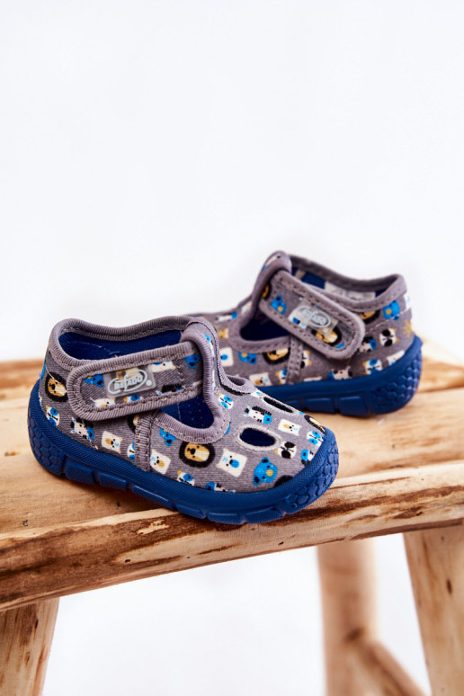 Batai/šlepetės Befado  pilkos spalvos Batai/šlepetės Befado  pilkos spalvos