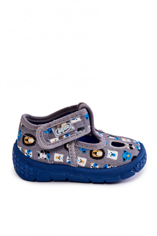 Batai/šlepetės Befado  pilkos spalvos Batai/šlepetės Befado  pilkos spalvos