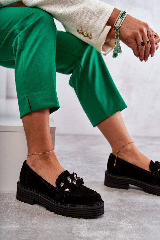 Zomšiniai juodos spalvos batai Laura... Zomšiniai juodos spalvos batai Laura...