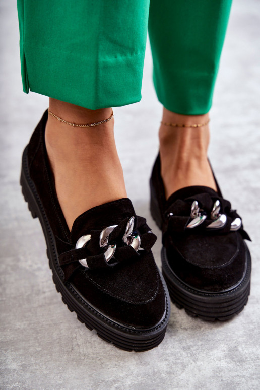 Zomšiniai juodos spalvos batai Laura... Zomšiniai juodos spalvos batai Laura...