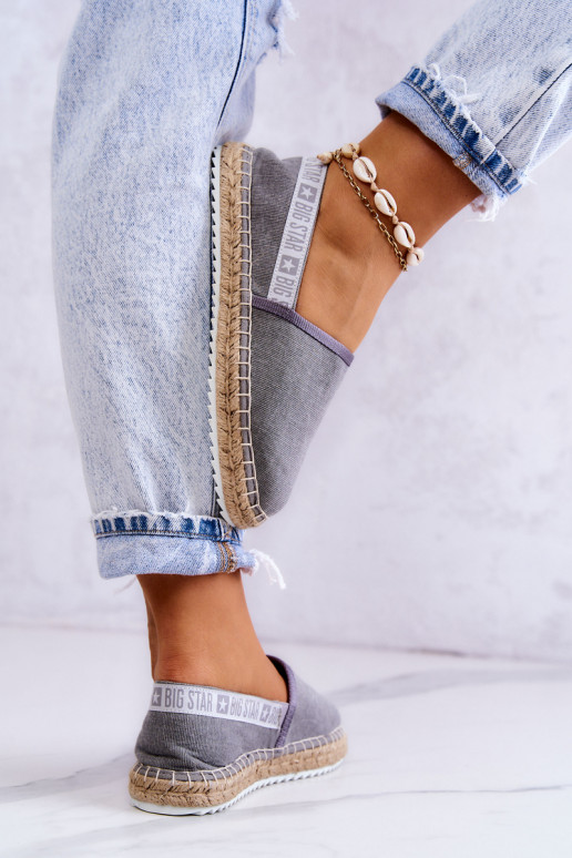 Medžiaginės espadrilės Įsispiriamo...