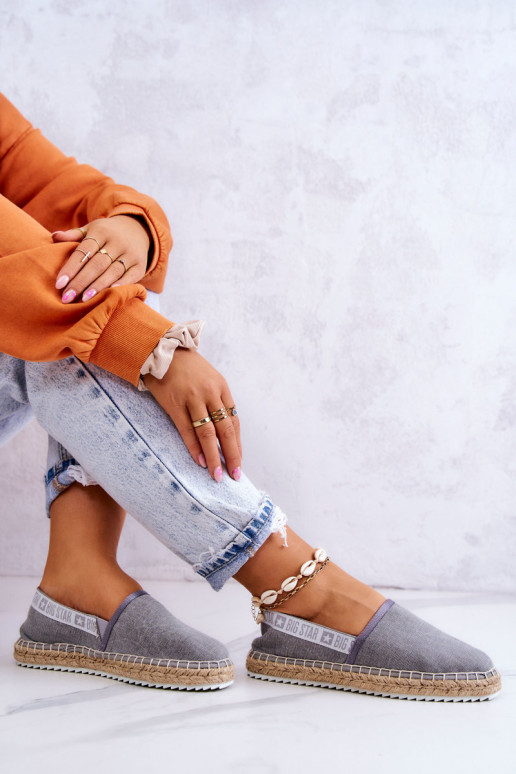 Medžiaginės espadrilės Įsispiriamo...