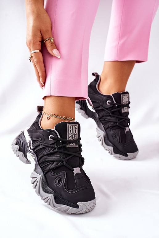 Juodos spalvos sportinio stiliaus...