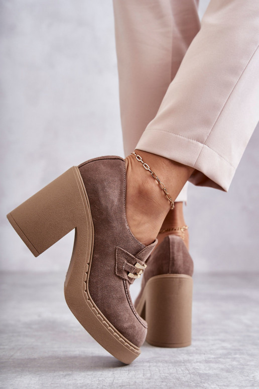 Smėlio spalvos zomšiniai batai Jaime... Smėlio spalvos zomšiniai batai Jaime...