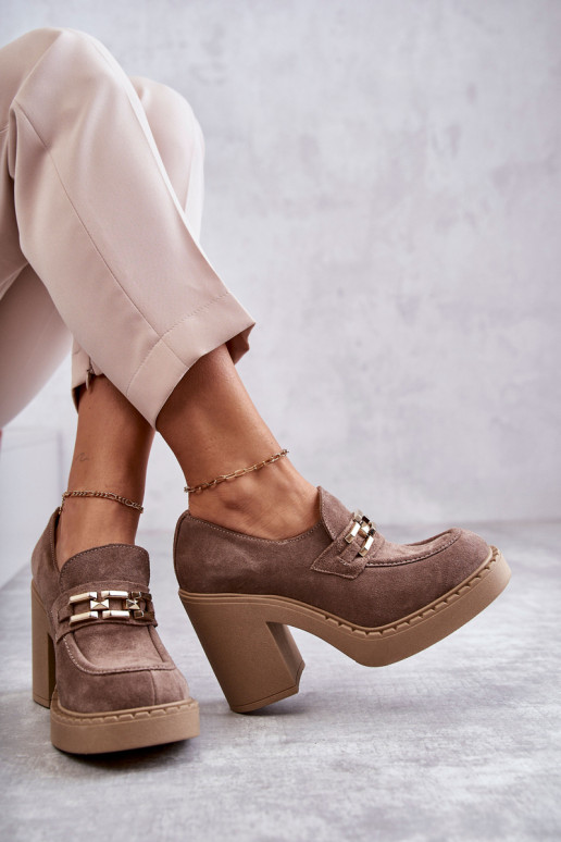 Smėlio spalvos zomšiniai batai Jaime... Smėlio spalvos zomšiniai batai Jaime...