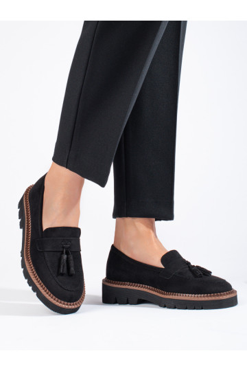 Zomšiniai juodos spalvos...