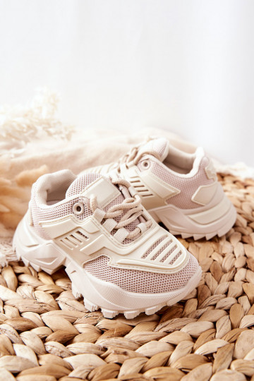 Vaikiški šviesaus smėio atspalvio Sneakers batai Freak Out 2