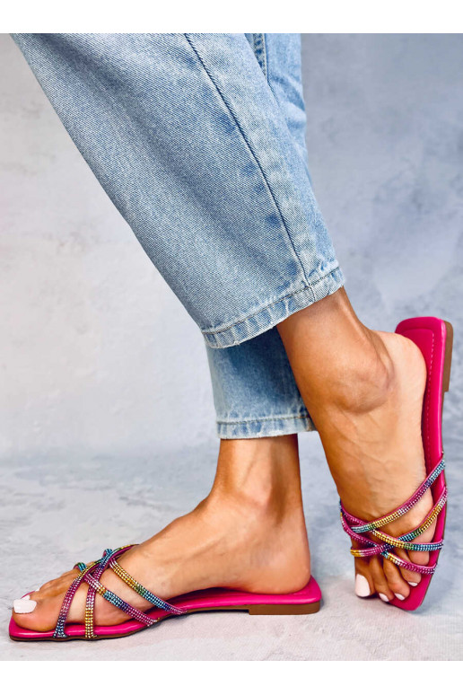 Šlepetės  REXHA rožinės spalvos