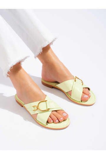 Moteriškos šlepetės žalios... 2