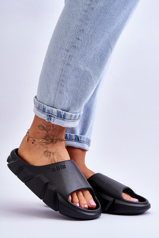 Lengvos šlepetės Big Star  juodos... Lengvos šlepetės Big Star  juodos...