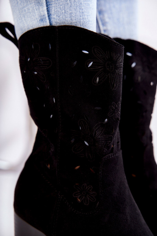 kaubojiško stiliaus zomšiniai...