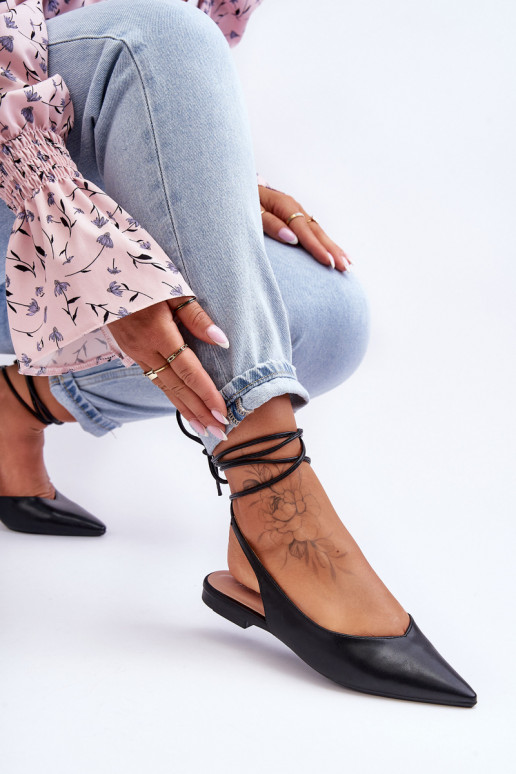 Balerinos su kaspinėliais juodos... Balerinos su kaspinėliais juodos...