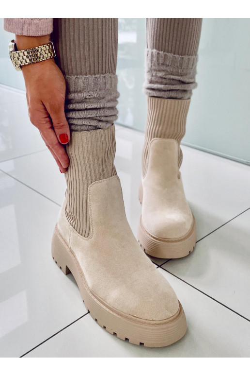 Elastingi auliniai batai WINTERS BEIGE Elastingi auliniai batai WINTERS BEIGE