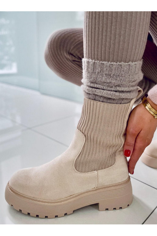 Elastingi auliniai batai WINTERS BEIGE Elastingi auliniai batai WINTERS BEIGE