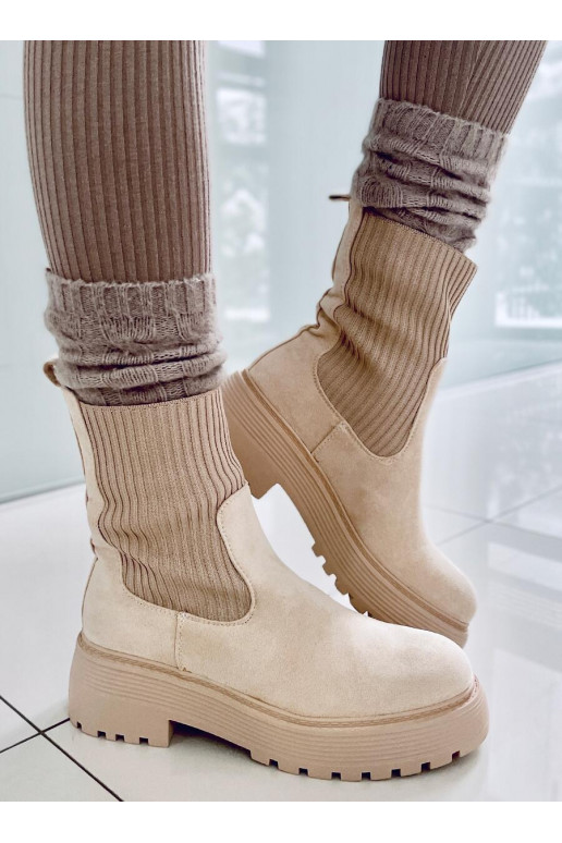 Elastingi auliniai batai WINTERS BEIGE Elastingi auliniai batai WINTERS BEIGE