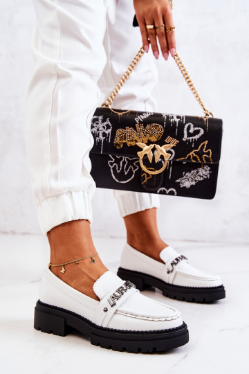 Mokasinai  baltos spalvos...