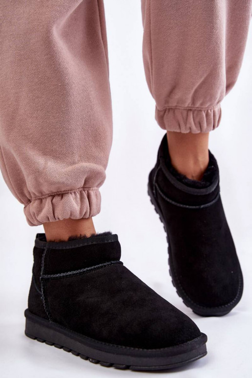 zomšiniai sniego batai juodos spalvos... zomšiniai sniego batai juodos spalvos...