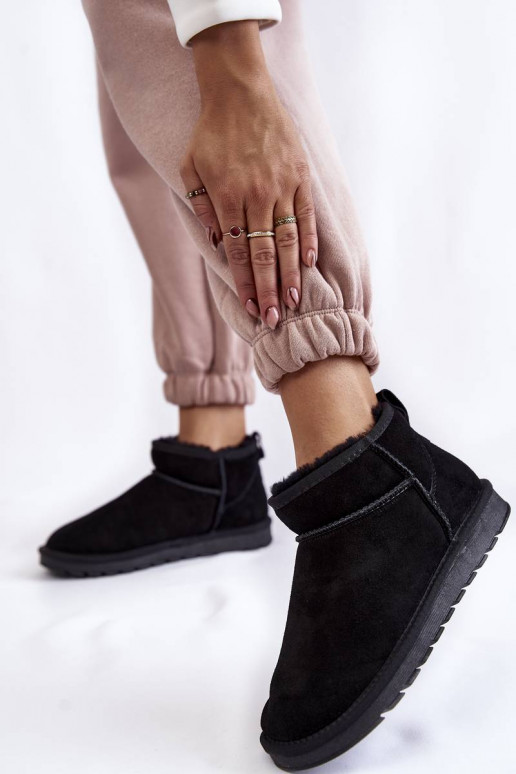 zomšiniai sniego batai juodos spalvos... zomšiniai sniego batai juodos spalvos...