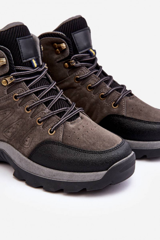 Vyriški batai pilkos spalvos Fontanoe Vyriški batai pilkos spalvos Fontanoe