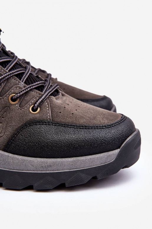 Vyriški batai pilkos spalvos Fontanoe Vyriški batai pilkos spalvos Fontanoe