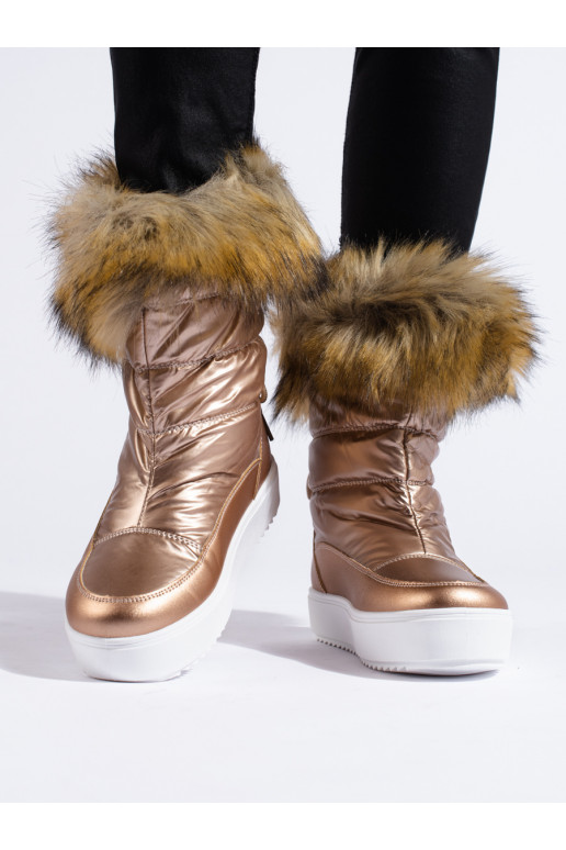 sniego batai su kailiuku auksinės... sniego batai su kailiuku auksinės...