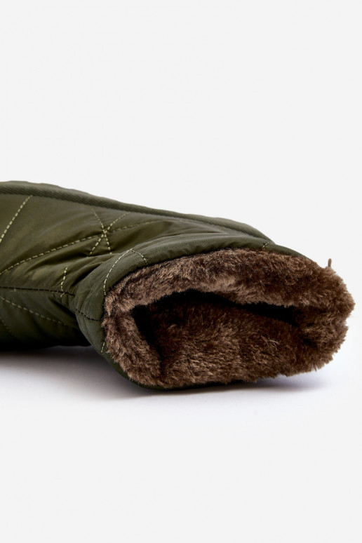 Sniego batai su platforma žalios... Sniego batai su platforma žalios...