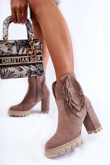 Zomšiniai batai su... 2