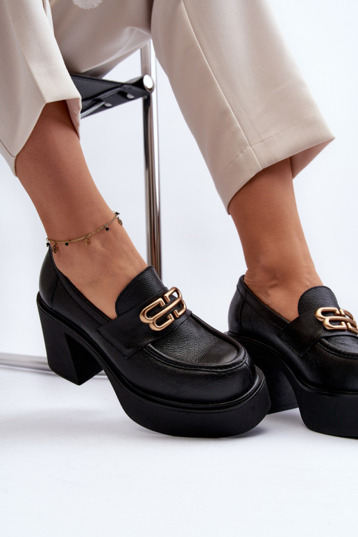 Batai su kulniukais juodos spalvos Zazoo Batai su kulniukais juodos spalvos Zazoo