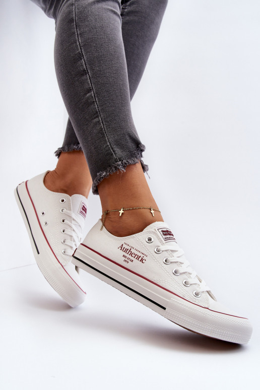 Moteriški batai Big Star baltos spalvos Moteriški batai Big Star baltos spalvos