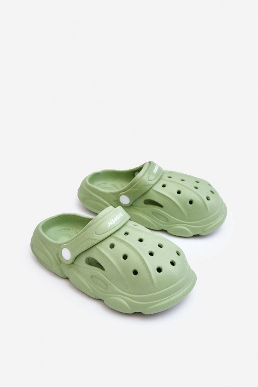 Vaikiškos Crocs tipo šlepetės žalios... Vaikiškos Crocs tipo šlepetės žalios...
