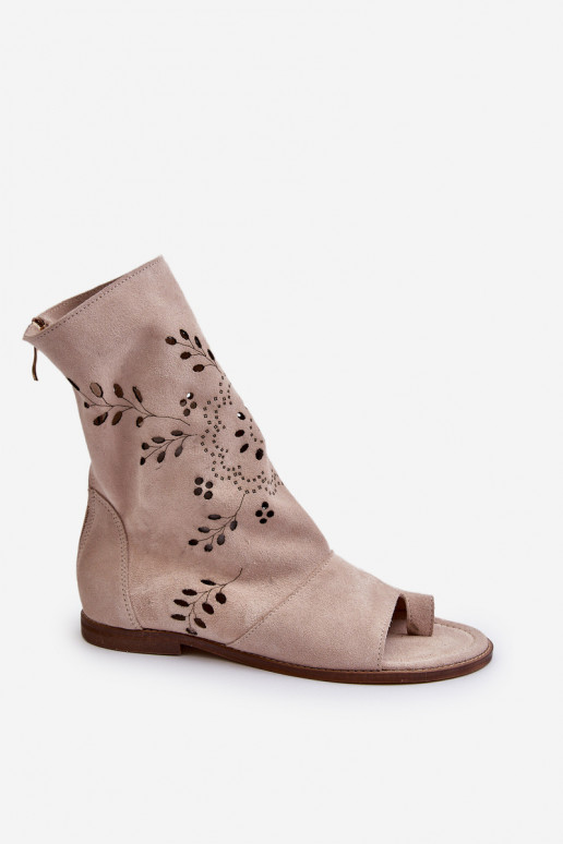 Zazoo Zomšinės basutės su auliuku...