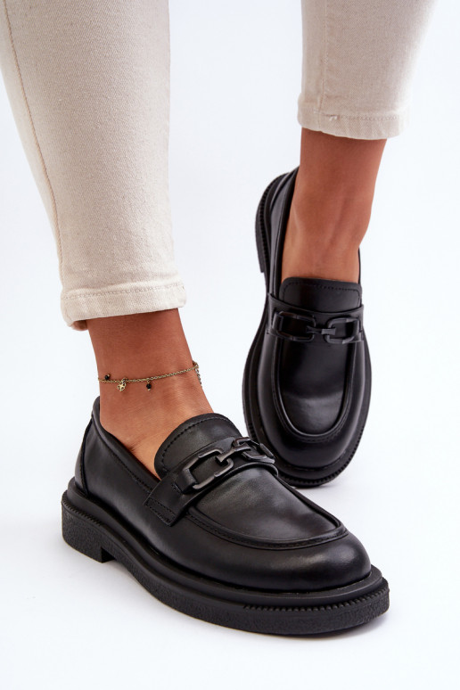 Moteriški mokasinai juodos spalvos... Moteriški mokasinai juodos spalvos...