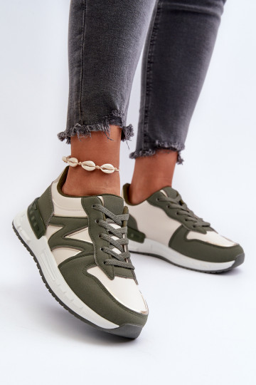 Sneakers modelio batai žalios spalvos Kaimans
