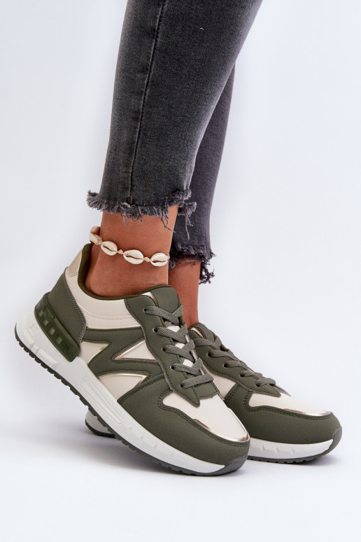 Sneakers modelio batai žalios spalvos Kaimans