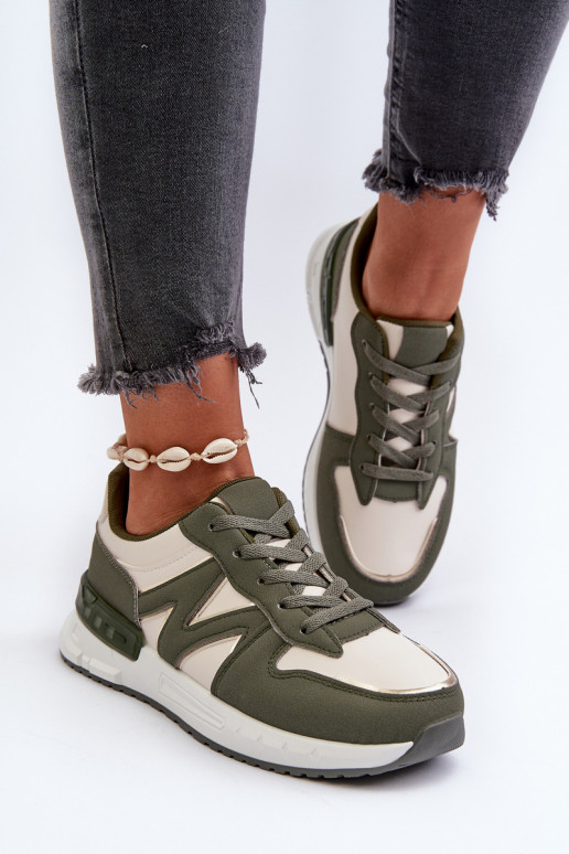 Sneakers modelio batai žalios spalvos Kaimans