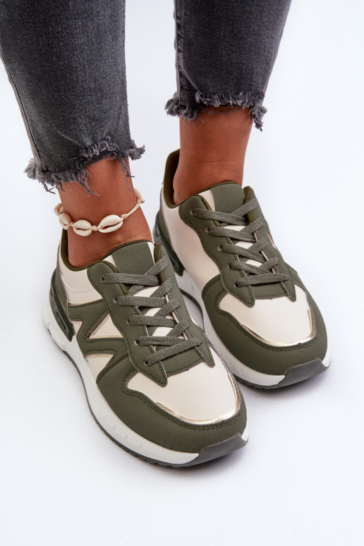 Sneakers modelio batai žalios spalvos Kaimans