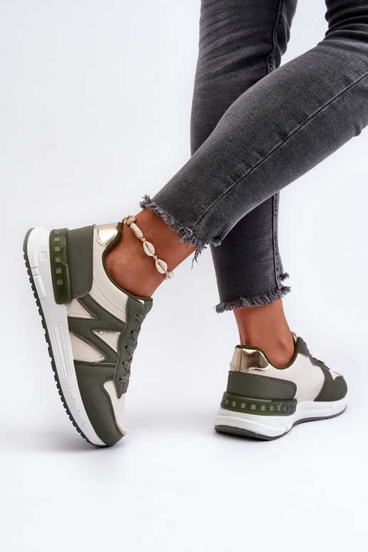 Sneakers modelio batai žalios spalvos Kaimans