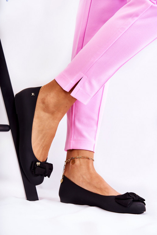 Guminės Balerinos su kaspinėliais... Guminės Balerinos su kaspinėliais...