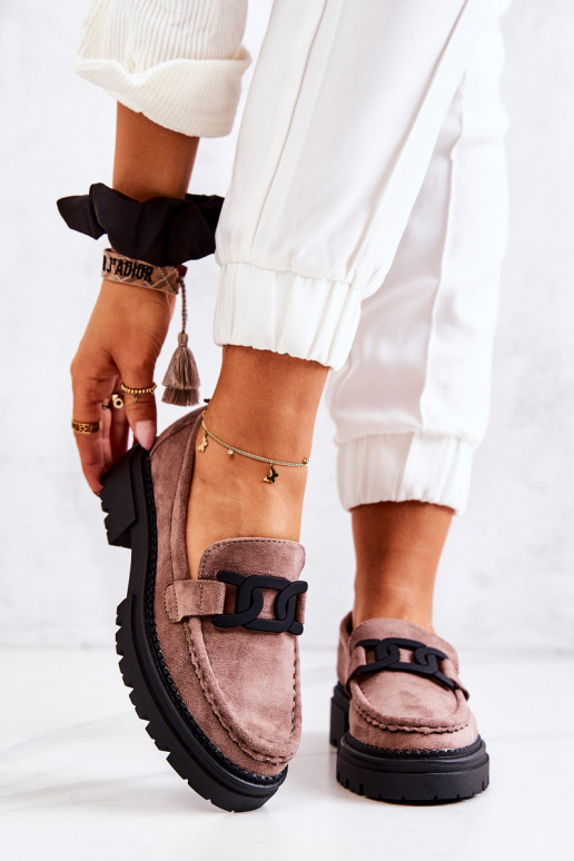 Zomšos batai su ornamentais La.Fi...