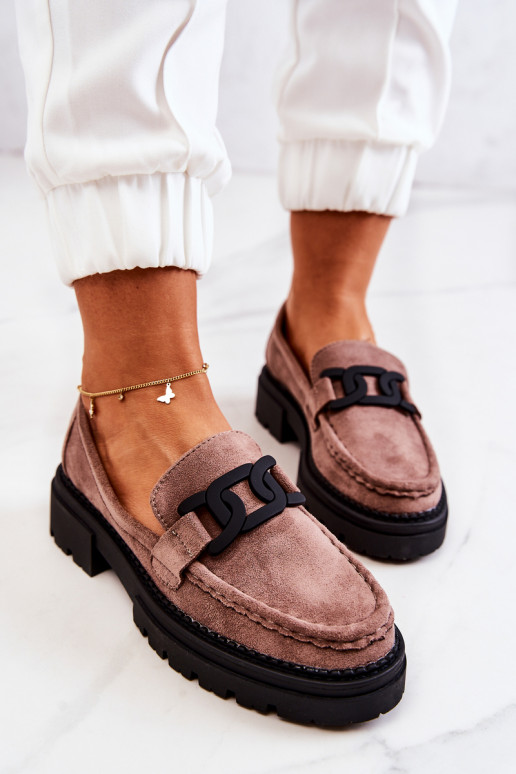 Zomšos batai su ornamentais La.Fi...