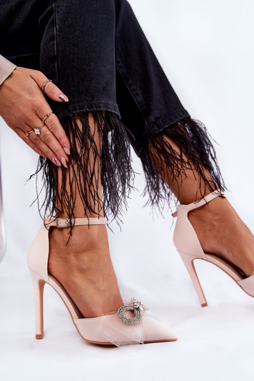 Elegantiško stiliaus Bateliai plonais... Elegantiško stiliaus Bateliai plonais...