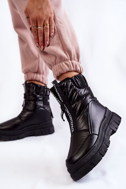 Sniego batai su elastine juostele...