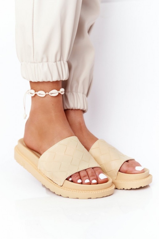 Šlepetės Big Star  geltonos spalvos Šlepetės Big Star  geltonos spalvos