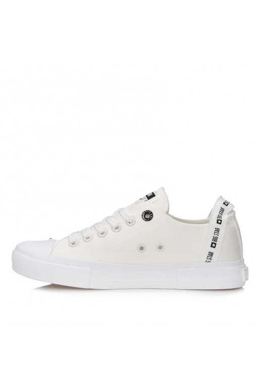 Baltos spalvos Sneakers modelio batai Baltos spalvos Sneakers modelio batai